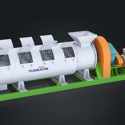1-6 t/h Capaciteit Productielijn voor het maken van organische meststoffen Granula Machine for production