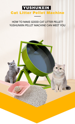 YSX-granulator voor de productie van kattenzand/bentonitgranulaat in een productie-installatie
