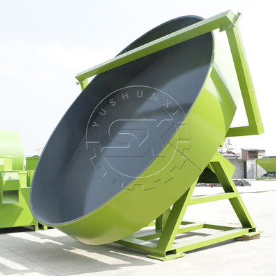 1-6 ton/uur Capaciteit YSX schijf type Magnesium sulfaat monohydraat meststof Mengende pelletizer Gemakkelijk te bedienen