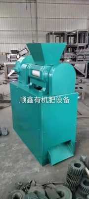 3000 kg/uur Output Double Roller Organic Fertilizer Making Machine voor bolvormige korrels