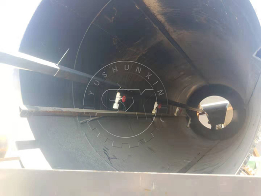1-6 ton/uur capaciteit Urea-meststof granule coating machine voor een soepele en gemakkelijke werking