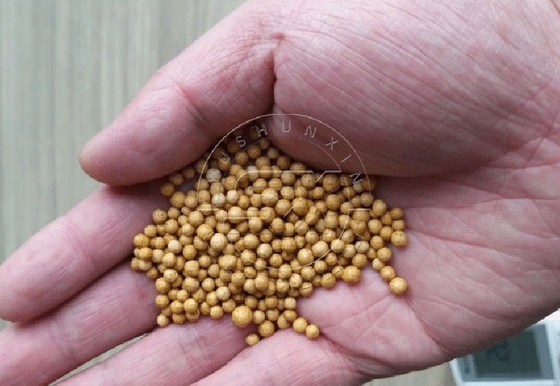 1-6 ton/uur capaciteit Urea-meststof granule coating machine voor een soepele en gemakkelijke werking