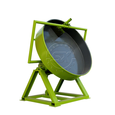 Discgranulator voor het maken van mestkorrels uit dierlijke mest 1000 kg/h Output
