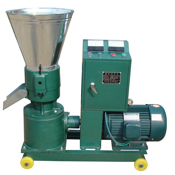 1t/h Flat Die Animal Waste Mixing Pelletizer voor apparatuur voor de verwerking van pluimveevoeder