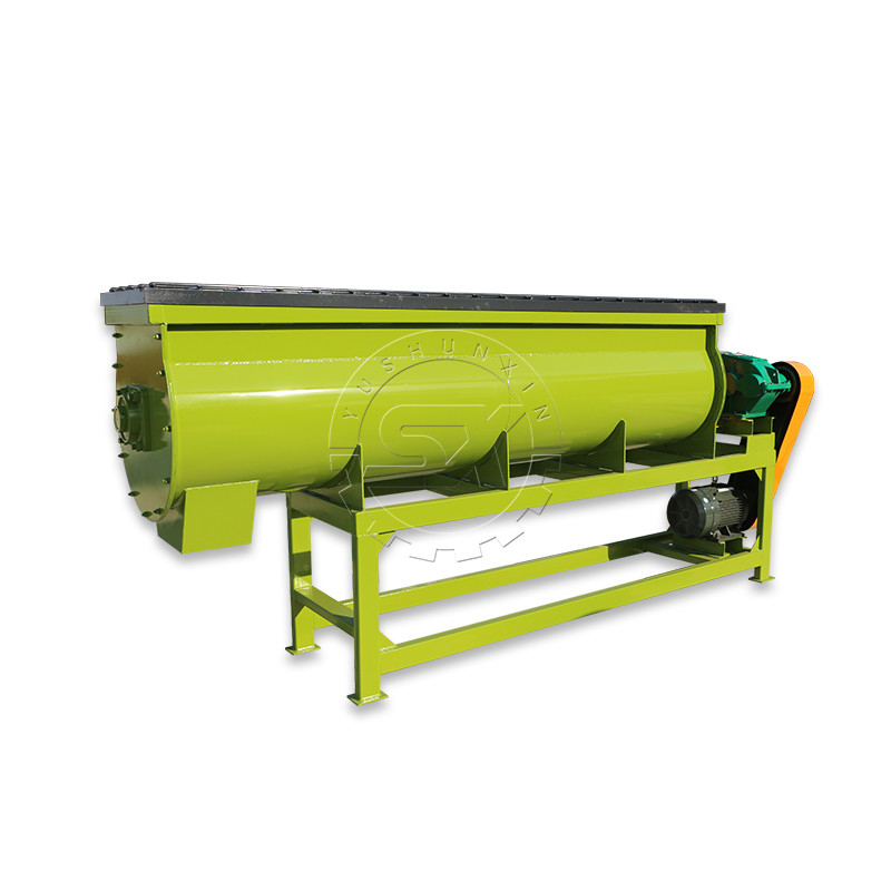 Verbreker van koeienmest van 3-5 ton/uur en NPK-materiaalmenger voor de productie van biologische meststoffen