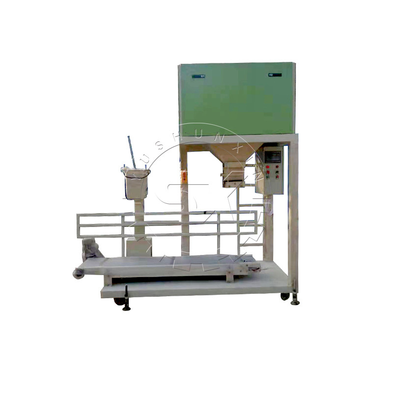 Automatische verpakkingsmachine voor het integreren van dierlijke afvalpellets