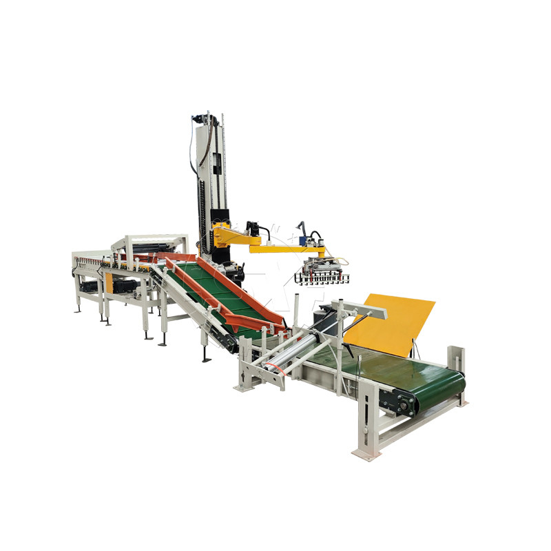 380v Spanning Roestvrij staal Materiaal Kolom Palletizing Robot Arm Type Palletizer