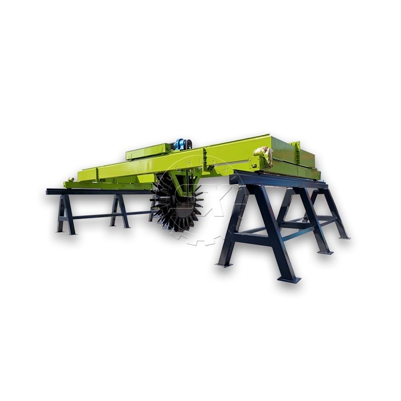 Wieltype Compost Turner Werkwijdte 3-30m Compostmestdrager draaiapparatuur