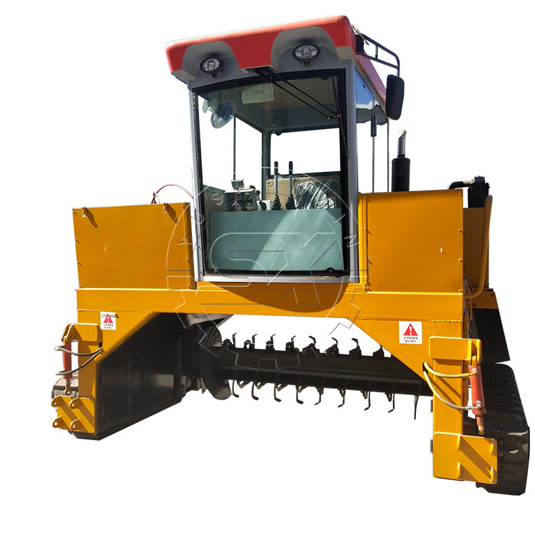 Hoogproductieve YSX Crawler Compostmachine voor compost en hulpfermentatie