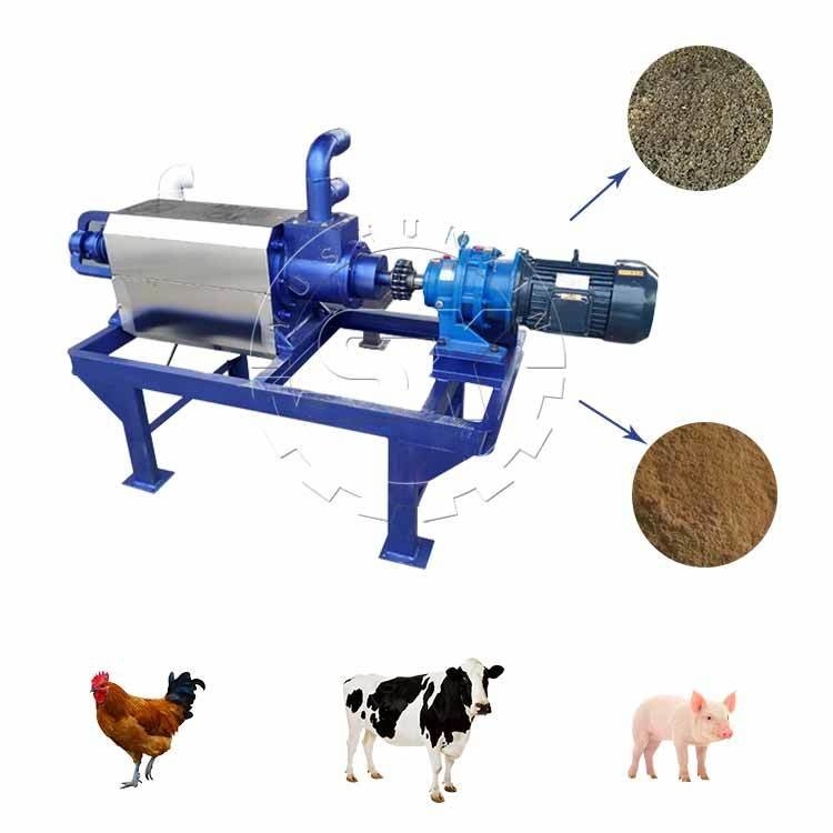 7kw vaste-vloeistofseparator Dehydrator Hopper Type Extracteerbaar Type met hoge capaciteit