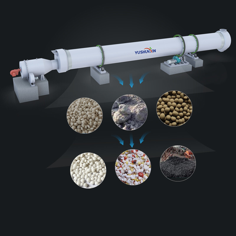 Temperatuur YSX Biomassa Flash Dryer met 5,5 kW vermogen en hoge inlaattemperatuurcapaciteit