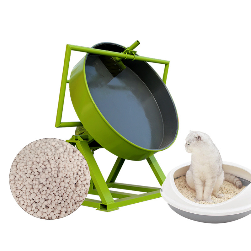 Gemakkelijk te bedienen bentoniet kattenstroop schijf granulator voor samengestelde meststof machine