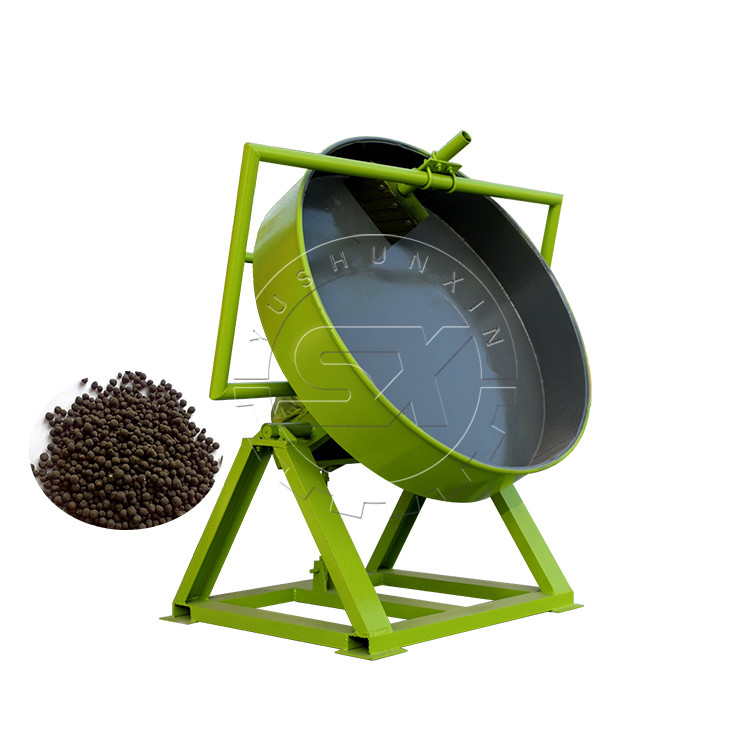 1-6 ton/uur Capaciteit YSX schijf type Magnesium sulfaat monohydraat meststof Mengende pelletizer Gemakkelijk te bedienen